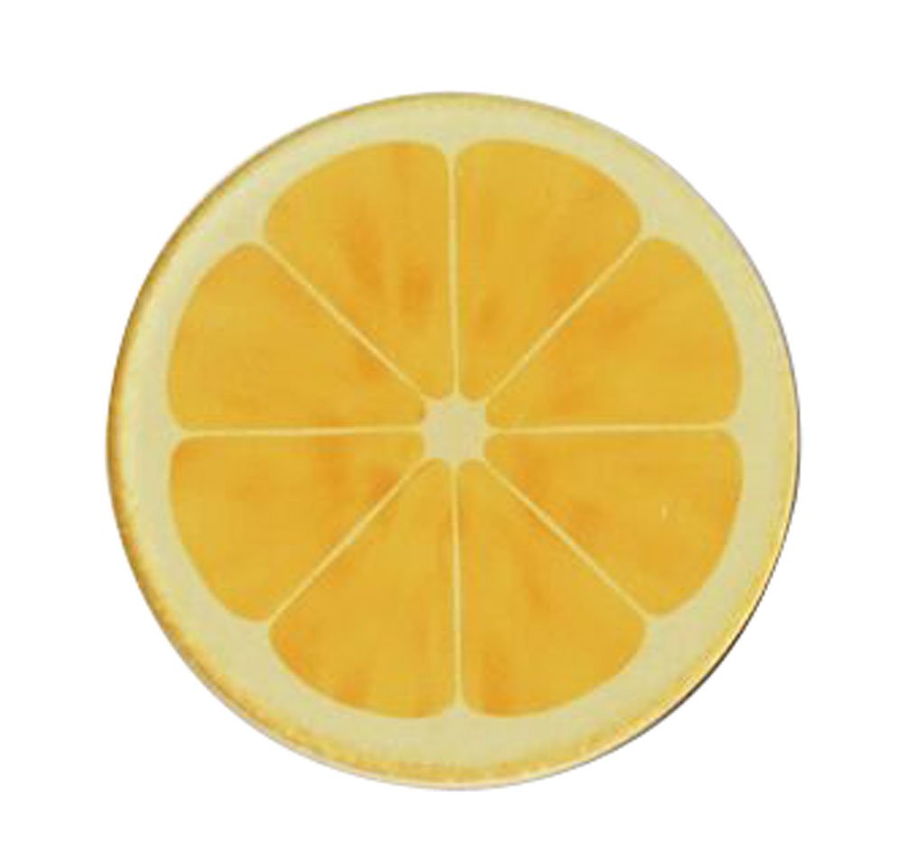 Black Temptation Set of 5 [Lemon] Cute Refrigerator Magnets Lovely Home Decor Ornaments