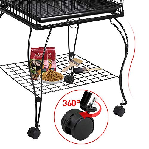 4 Yaheetech+Standing+Cockatiel+Parakeet+Lovebird