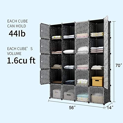 2 KOUSI+Portable+Organizer+Shelving+Bookshelf