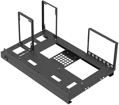 KieTeiiK GPU Aluminum Open Air Mining Rig Frame Computer Miner Case Rack