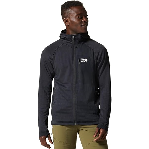 Spyder Men's Bandit Hybrid Full Zip Mid Layer Jacket at