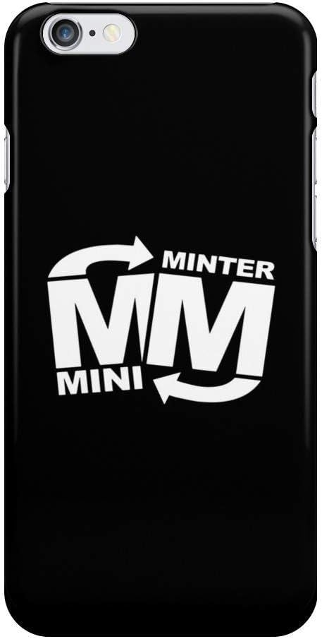 Fun Cases MiniMinter Black & White Phone Case - iPhone 4/4s