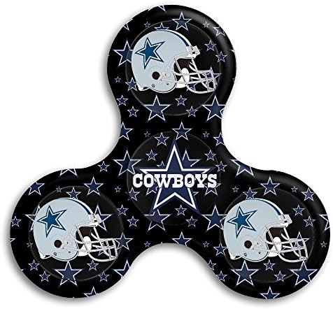 Dallas Cowboys Logo EDC Tri Fidget Spinner Hand Spinner Finger Spinner Finger Toy Relieve Stress High Speed Focus Toy For Adult And Children