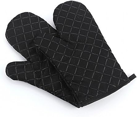 Silicone Baking High Temperature Microwave Insulation Anti-slip Thickening Lengthening Oven Gloves 1 pair