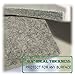 WAROIS Wool Ironing Pad for Quilters 17x14 inches Grey - Felted Wool Pressing Mat for Quilting. Bonus: Protective Iron Mesh Cloth, Cutter
