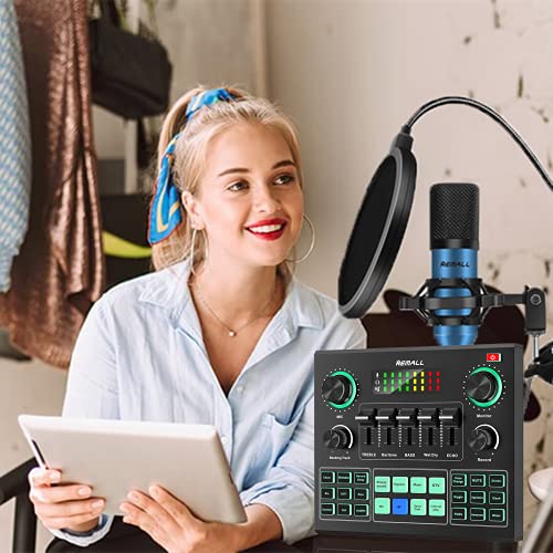 Mixer Audio Interface Effects,Remall Podcast Mixer Sound Effects Board