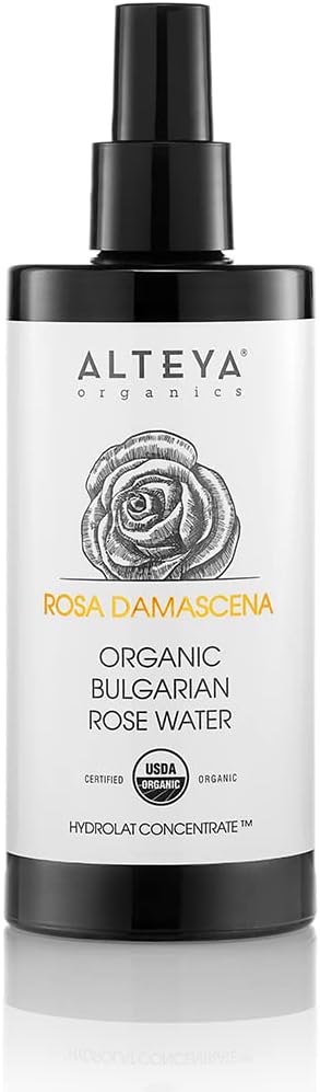Alteya Organics Rose Water USDA Organic 200mL Bulgarian Rosa Damascena Facial