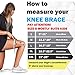 POWERLIX Leg Sleeve - Best Knee Brace for Leg Pain for Men & Women Knee Support for Running, Basketball, Volleyball, Weightlifting, Gym, Workout, Sports Please Check Sizing Chart