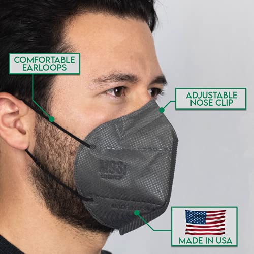 M93i Face Mask. Made in USA. 3 Layer Cup 3D Disposable Mask. Easy to