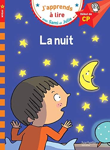 La nuit (Sami et Julie): Début de CP, niveau 1