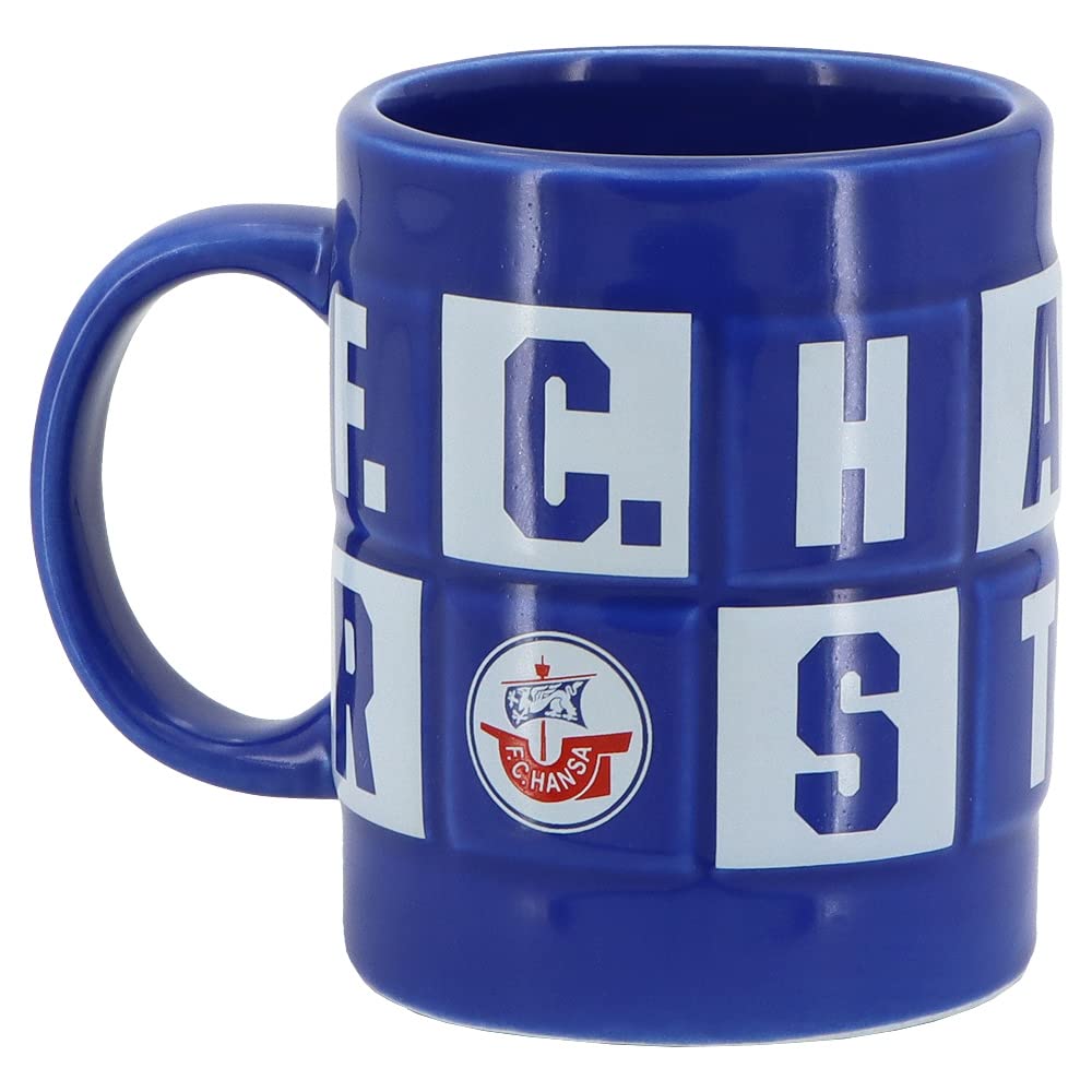 FC Hansa Rostock Mug Coffee Mug with Relief Design