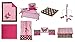 Butterflies pink/chocolate 10 pc Crib Set