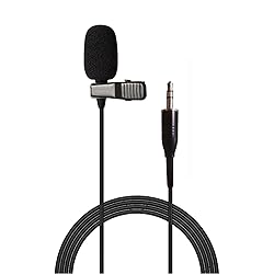 Sujeetec Pro Lavalier Microphone Lapel Microphone