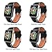 SWEES Leather Band Compatible for iWatch 42mm 44mm, Genuine Leather Replacement Wristband Strap Compatible iWatch Series 5, Series 4, Series 3, Series 2, Series 1, Sports & Edition Men