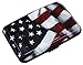 Deezone Aluminum RFID Blocking Credit Card Holder - Business Card Case - Flagge