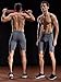 Neleus Men's 3 Pack Sport Running Compression Shorts,6012,Black (Red Stripe),Grey,Red,US L,EU XL