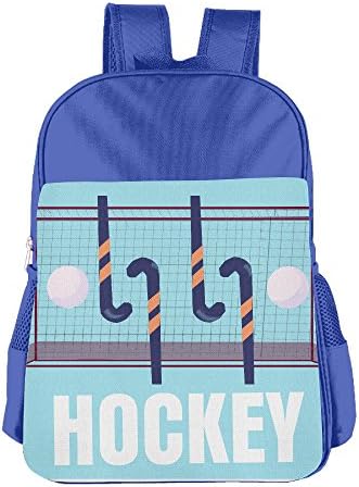 Gibberkids Kids Hockey School Backpack Bookbag Boys/Girls For 4-15 Years Old RoyalBlue