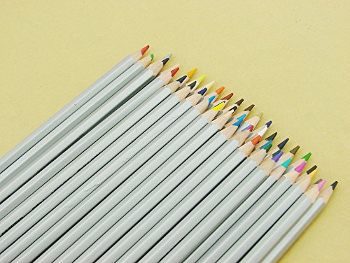 Lanxivi 48 Marco Colored Pencils with Pen Pouch Set/Color Professional Art Drawing Pencils for Artist Sketch Drawing Oil Base Drawing - Thumbnail 7