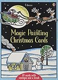 Paperback Magic Painting Christmas Cards Book