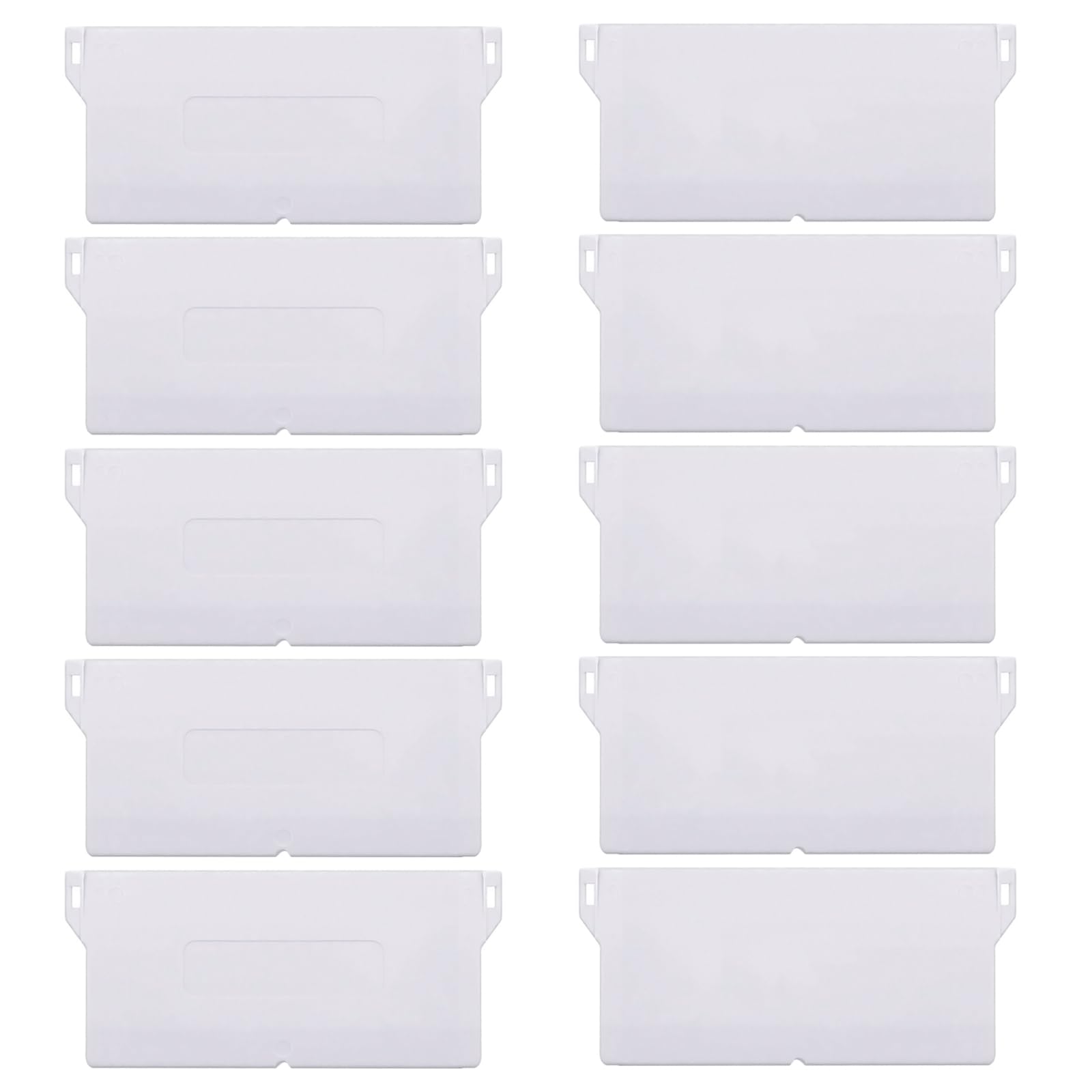 Vertical Blind Weights,10 pcs Vertical Blinds Slats Replacement Spare Bottom Weights Slats Vertical Blind Accessories for Windows Without Chain,White 100mm