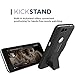 Kodobo Shell Combo Case with Cliklock Belt Clip Holster for Nexus 6P - Black