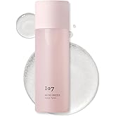 107 Hyaluronic Acid Toner, Lightweight Face Moisturizer, Hydrates, Soothes, and Balances Skin, Refreshing Micro Toner for Dry Skin (5.2 fl oz)