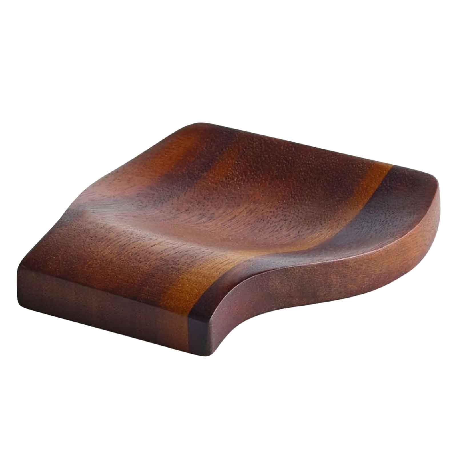 Acacia Spoon Rest, Natural,Spoon Rest Kitchen,Tea Spoon Holder,Tea Spoon Holder Rest