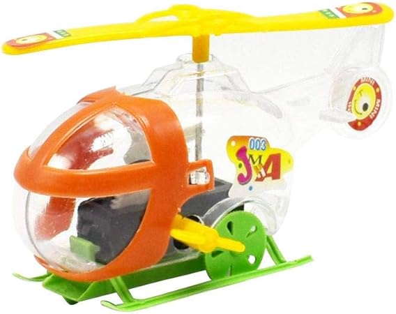 Amazon Domybest 子供用おもちゃ飛行機 プラスチック製ヘリコプター おもちゃ ミニ 透明 巻き上げチェーン 子供向け飛行機 おもちゃ おもちゃ雑貨 おもちゃ