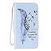 MOONESS J7 Case,Galaxy J7 Wallet Case Leather,Creative case PU Leather Wallet Flip Case, (TM)”[Stand Feature] [Card Slots] [Magnetic Closure] Case Cover for Samsung Galaxy J7 (Feather)
