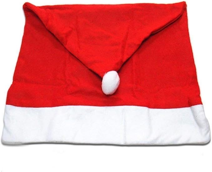 santa hat chair covers set 4