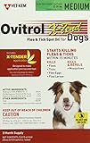 Vet-Kem Ovitrol 3-Pack X-Tend Pest Control Spot on for Dog, 32 to 55-Pound/Medium