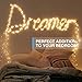 LED String Lights, Fairy Lights for Bedroom, Decorative Lights for Your Home, Hanging Lights For Room, Elegant Rope Lights Suitable for Christmas, Weddings, Parties Waterproof (33' 100 LEDs) - Vont