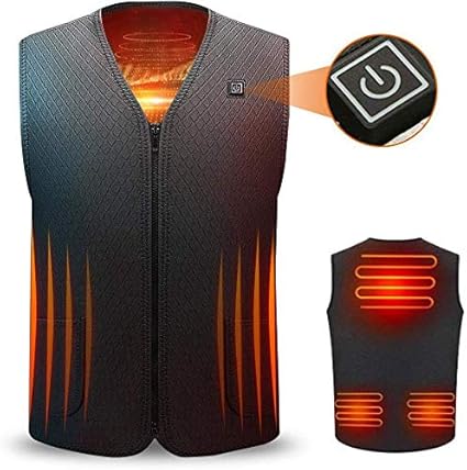 gilet riscaldato per uomini con batteria 3xl