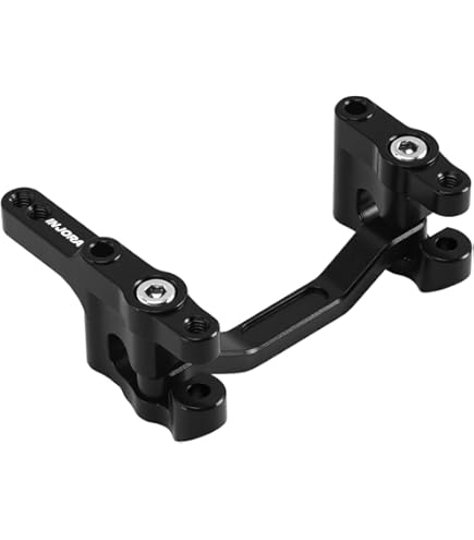 INJORA Brazos De Suspensión Delantera De Aluminio Para Arrma Typhon Grom 1/14 Y Granite Grom 1/18 - CNC De Alta Precisión