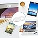 Camera Cover Slide, Webcam Cover Slider, Smartphone Webcam Sticker, Laptop Camera Cover (3 Pack (2 Black+1 White))