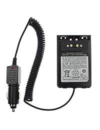 Tenq Eliminador de batería de coche para transmisor de radio de dos vías VX-8R VX-8E VX-8DR VX-8DE VX-8GR FT-1DR