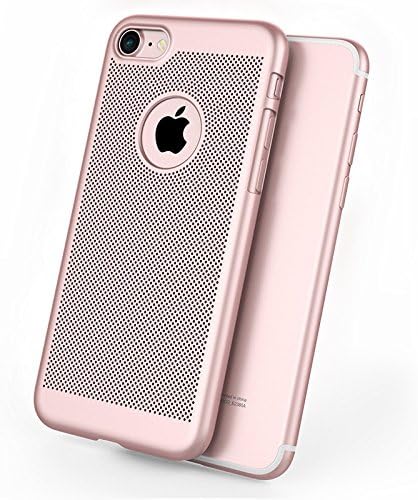 Protective Back Cases PC Acrylic Cover Anti Fall For Iphone 7 4.7 inch Pink