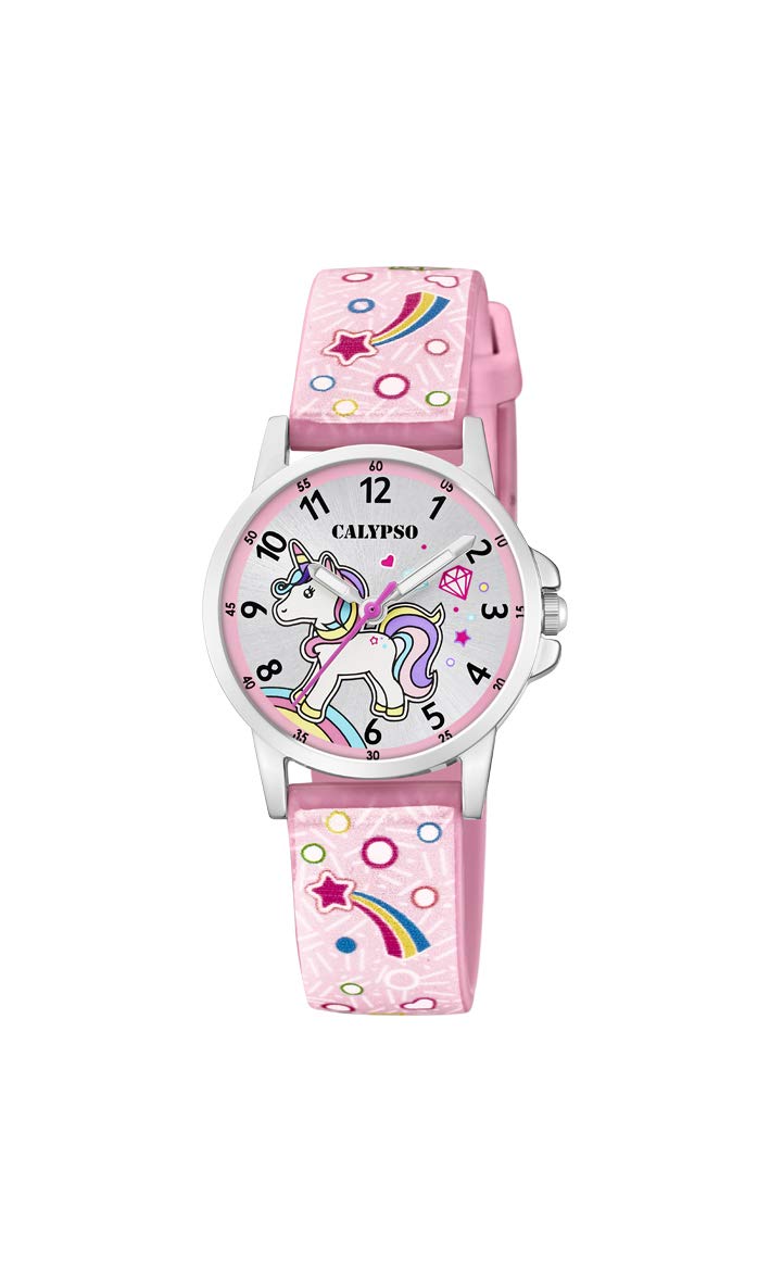 Calypso Watches Watches Unisex Child Analogue Classic Quartz Watch with Plastic Strap K5776/5