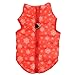 Howstar Pet Camouflage Cold Weather Coat, Small Dog Vest Harness Puppy Winter Padded Outfit Warm Garment (M, Red)