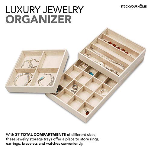 Jewelry Trays For Drawers Stackable Jewelry Trays For Earring