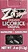 ZOT 100% Organic Licorice, Original, 0.4 Ounce (Pack of 6), Dark Brown, Black, (KKPPOA25607)