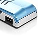 EBL 920D LCD Quick Charger with Discharge Function for AA AAA Ni-MH Ni-CD Rechargeable Batteries - Blue
