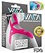 VARA Kinesiology Tape ★ w/FREE e-TAPING GUIDE [Rock Solid, Waterproof & Flexible Athletic Tape - Gold Standard, Lightweight, Breathable & Super Sticky Pro Therapeutic Taping - Hypoallergenic & Latex Free - Uncut 2 Inch x 16 Foot Roll - Athletes, Crossfit, Sports - Application for Shoulder, Knee, Back, Shin Splints, Hip, Ankle, Wrist, Neck, Hamstring, Elbow, Calf, Sprains & Many More] Get 'VARA'FIED PERFORMANCE - Support & Pain Relief! NO RISK - Better Than 100% Money Back Guarantee!