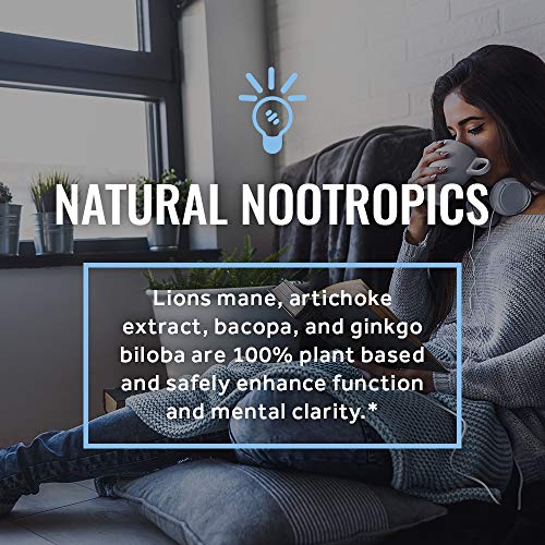 RSP Clarity Creamer - Non-Dairy Creamer with MCT Oil + Natural Nootropics, Keto Coffee Creamer & Brain Booster for Focus & Mental Clarity, Vegan, Non-GMO, Vanilla (31 Servings)