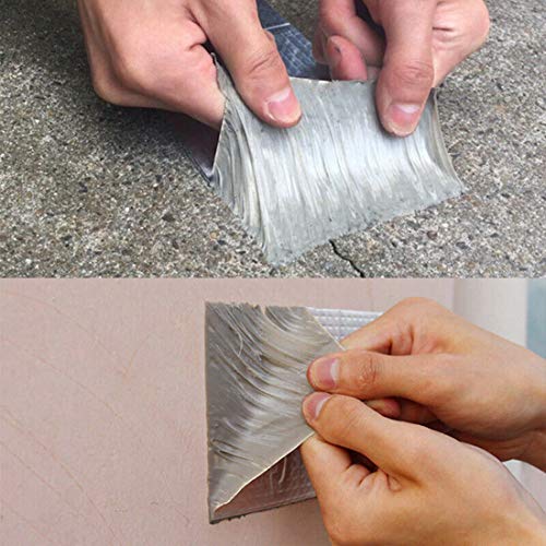 Super Waterproof Tape Butyl Rubber Aluminium Foil Tape (1.2mm5cm5m)