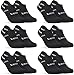 Tesla Men's 6-Pairs Athletic Sports Socks MZS Series