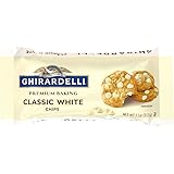 Ghirardelli Classic White Chocolate Premium Baking Chips - 11 oz. (312g), Pack of 6