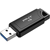 PNY PRO Elite V3 1TB USB 3.2 Gen 2 Flash Drive – Up to 1000MB/s Read, Up to 800MB/s Write, Extreme Performance for Professional Data Storage and Transfers, Premium Metal Design, Type-A Connector