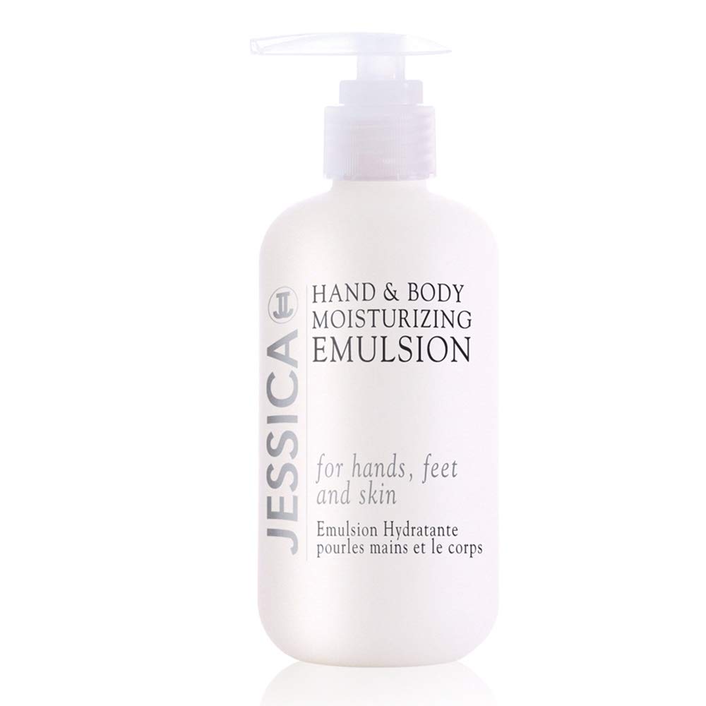 JESSICA Hand and Body Moisturising Emulsion | Extra Rich Moisturiser for Hands, Feet, & Skin | Conditions & Softens | Deeply Nourishing & Hydrating | 251 ml