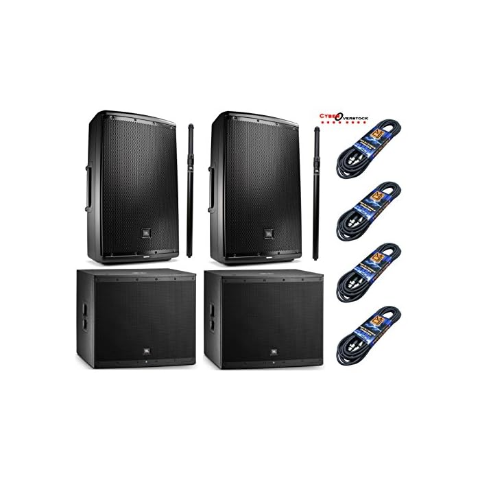 Buy 2x JBL EON615 1000 Watt Powered 